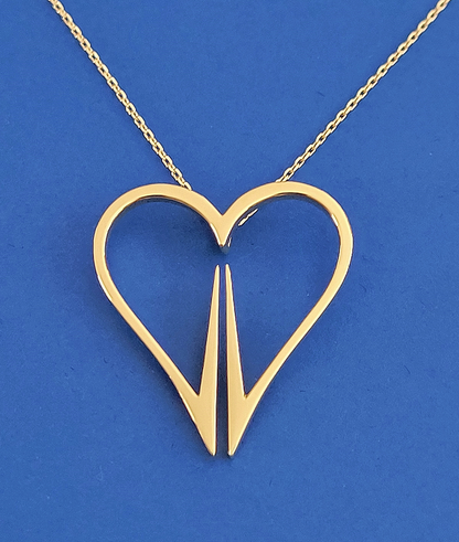 Solid 18k Gold Pendant