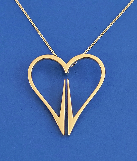 Solid 18k Gold Pendant
